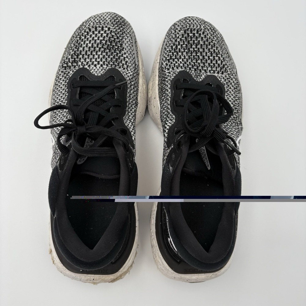 Nike ZoomX Invincible Run Flyknit 1 Men's Size 11 Grey Fog Black Shoes - Picture 5 of 12